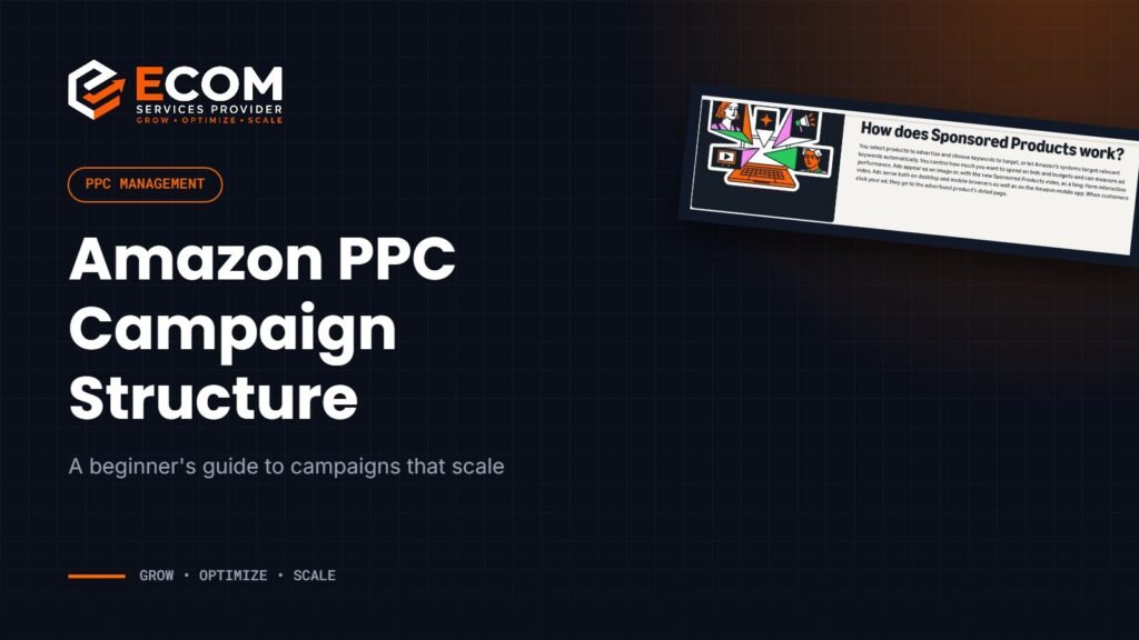 Amazon PPC campaign structure: a beginner's guide